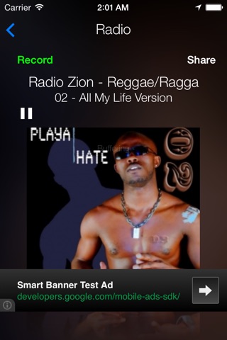 Ragga Music Radio Recorder screenshot 2