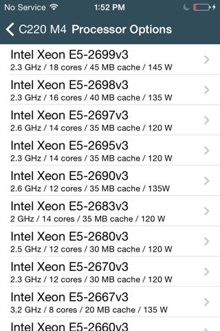 UCS Tech Specs screenshot 3