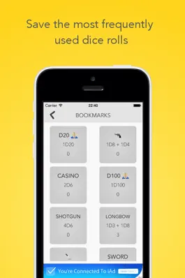 Game screenshot Dice - Your app for RPGs, wargames and board games apk