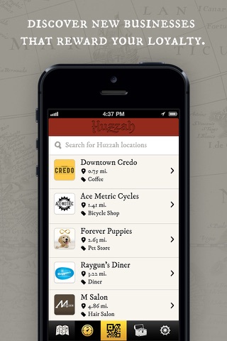 Huzzah Loyalty Rewards screenshot 3