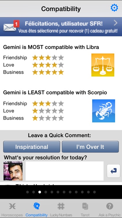 Horoscopes for Facebook screenshot-3