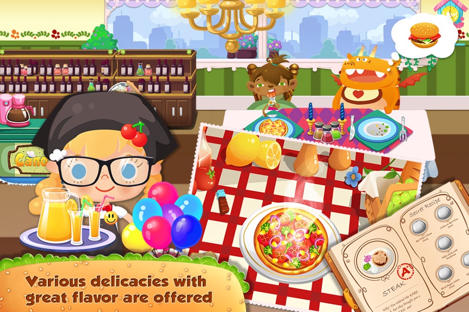 Candy's Restaurant - Kids Educational Games screenshot 3