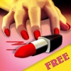 Lipstick Finger Crash : The lady pink knife dance game - Free Edition