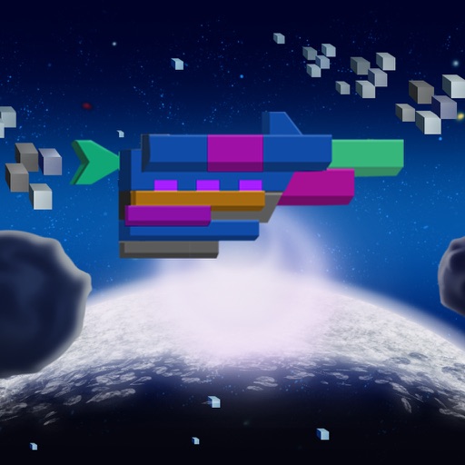 Qube Invader - Universe and Planet Arcade Game icon