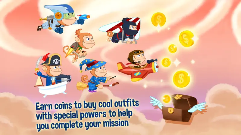Monkey Maths - Jetpack Pro screenshot 4 of 5