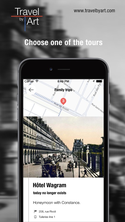 TravelbyArt - Discover the Paris of Famous Artists