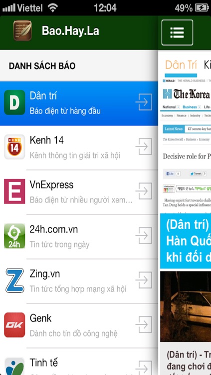 Bao Moi - Doc su kien,tin tuc,bao moi,tong hop (bongda, kenh14, vnexpress, tuoitre, 24h, zing)