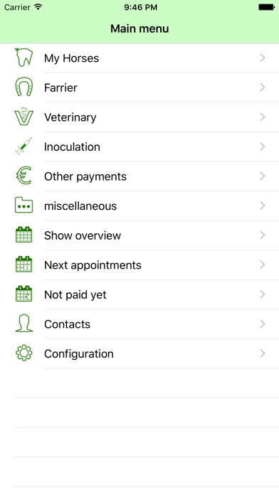 Horse Manager Screenshot