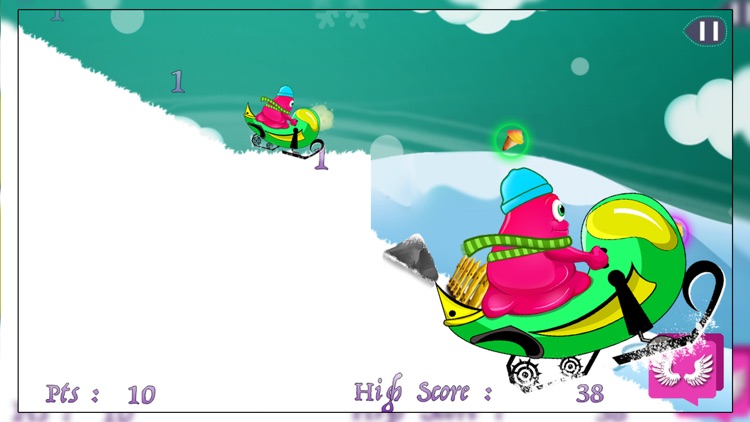Ice Fun Free Valley : The Monster Snow Mobile Adventure - Free screenshot-3