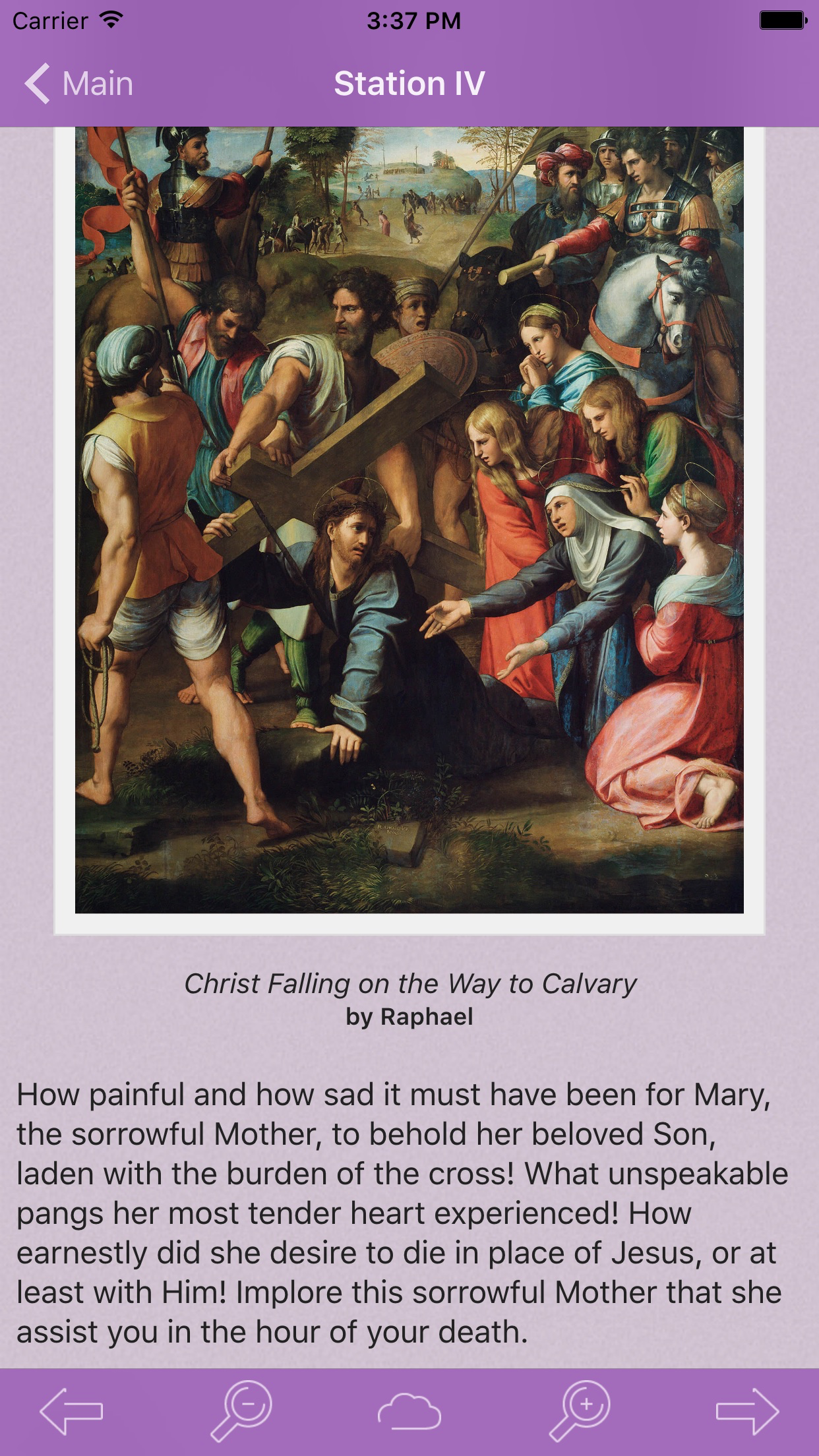 Via Crucis: Catholic Meditations on the Way of the Cross by St. Francis of Assisi