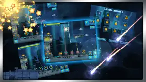 Sci-Fi Space Defense : Alien war game screenshot #4 for iPhone