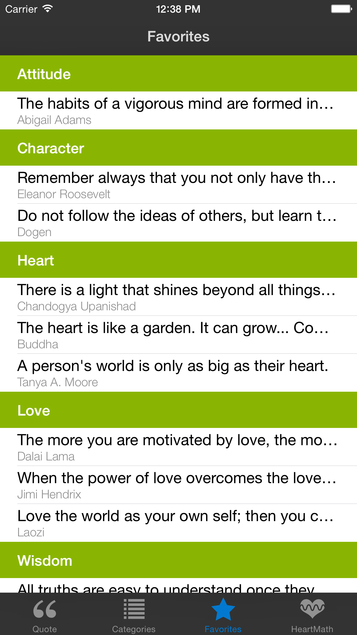 HeartQuotes