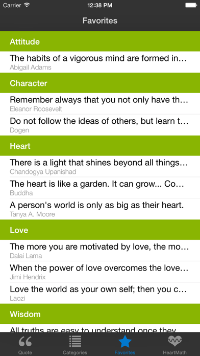 Screenshot #3 pour HeartQuotes