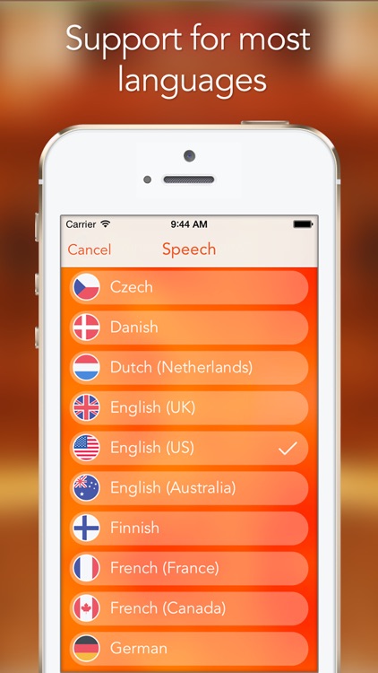 Speech Recogniser: Convert your voice to text with this dictation app.