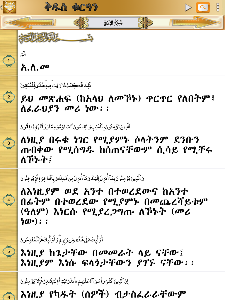Quran Amharic
