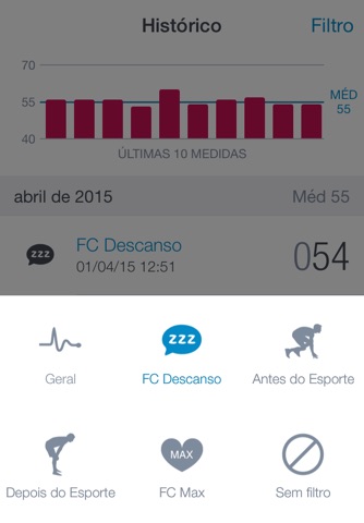 Runtastic Heart Rate PRO screenshot 4