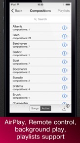 Masterpieces of classical music. screenshot