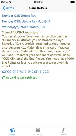 Game screenshot Rules Reference for Yu-Gi-Oh! apk