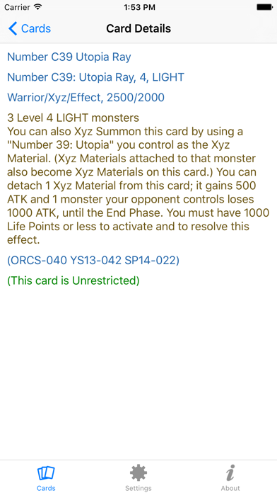 Screenshot #2 pour Rules Reference for Yu-Gi-Oh!