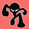 Control the stickman to jump left or right and stop from the obstacles