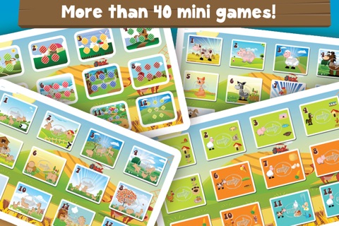 Milo's Free Mini Games for a wippersnapper - Barn and Farm Animals Cartoon screenshot 3