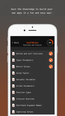 Game screenshot SwiftBites - Learn How to Code in Swift with Interactive Mini Lessons hack