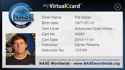 NASE Worldwide VirtualCcard ® Screenshot 4 - AppWisp.com NASE Worldwide VirtualCcard ® Screenshot 4 - AppWisp.com