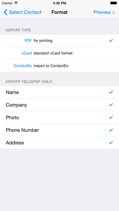 App screenshot