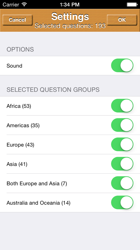 Name This Country App Store screenshot 5