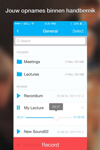 Recordium Highlight - voice recorder, take notes and memos screenshot 2