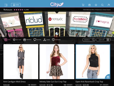 CityU – Virtual online shopping world. Shop with friends, win rewards and find designer styles! screenshot 4