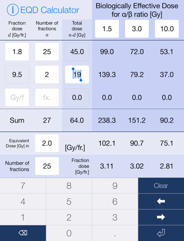 Screenshot #5 pour EQD Calculator