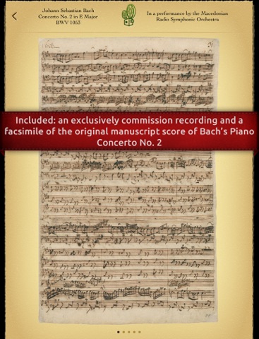 Play Bach - Concerto n°2 (partition interactive pour piano) screenshot 4
