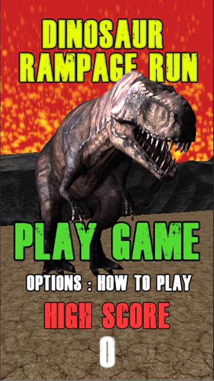 Dinosaur Rampage Runner