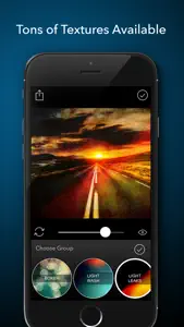 Layered - Powerful photo editor, add texture layers to create stunning effects screenshot #2 for iPhone