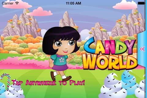 キャンディーズ無料の魔法の土地をキャンディ世界ラン  -  Candy Worldのおすすめ画像1