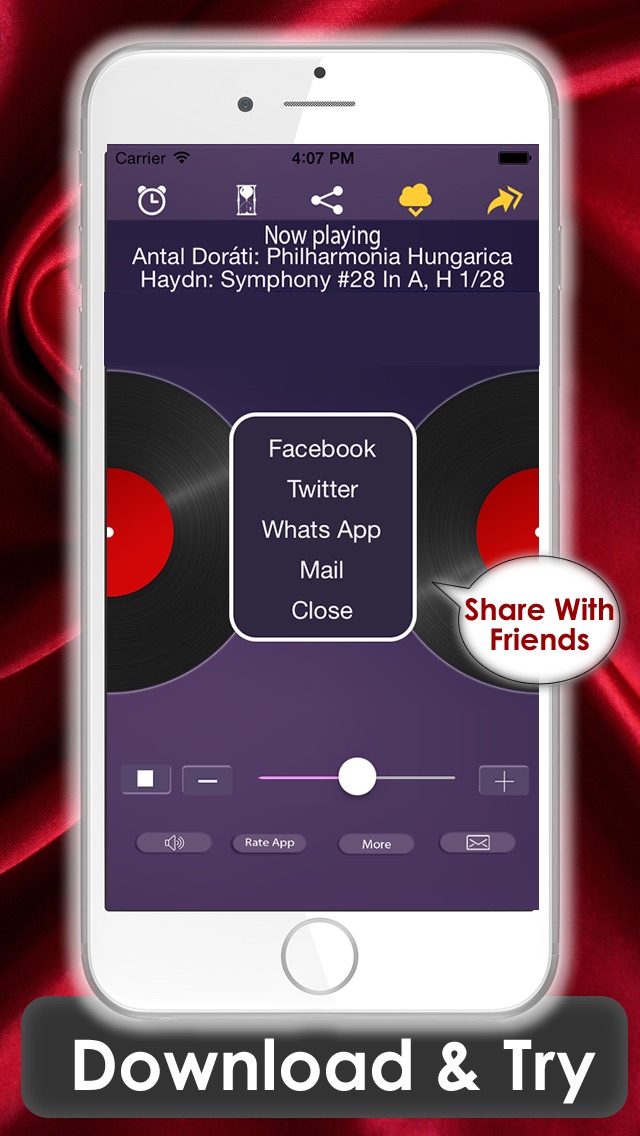 Best classic music collection - The best concertos , sonatas & symphonies from live radio stations Screenshot
