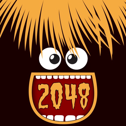 2048 Cute Monster Fun Icon