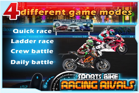 Sports Bike Racing Rivals screenshot 2