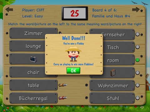 Bright Spark Vocab - German screenshot 4