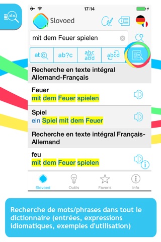 Wörterbuch Französisch Deutsch screenshot 2