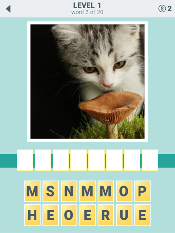 4 Clues: Word Search Game iPad screenshot 2 - Games app