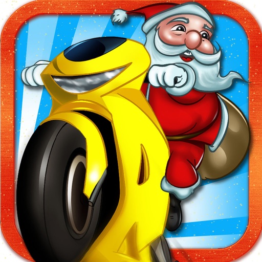 Christmas Games Kids Fun Run - Cool Dirt Bike Games for Boys & Girls Free icon