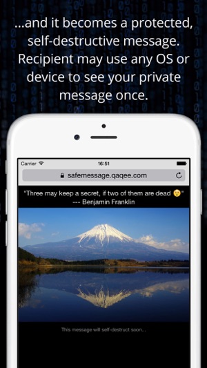 Send Safe Message - Self Destructing Texts & Photos(圖2)-速報App