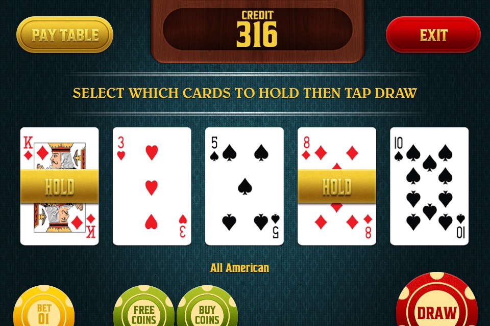 Video Poker - Tournament Style Casino App - Play for Free screenshot 3