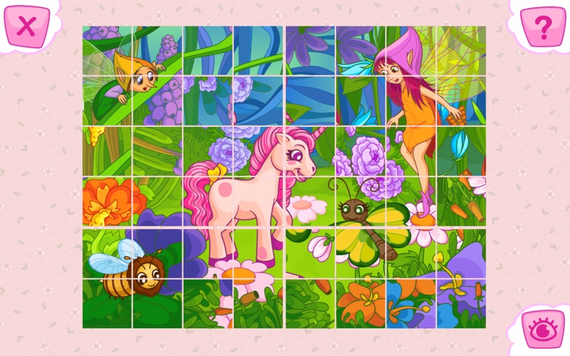 Screenshot #1 pour Puzzles jeux fille