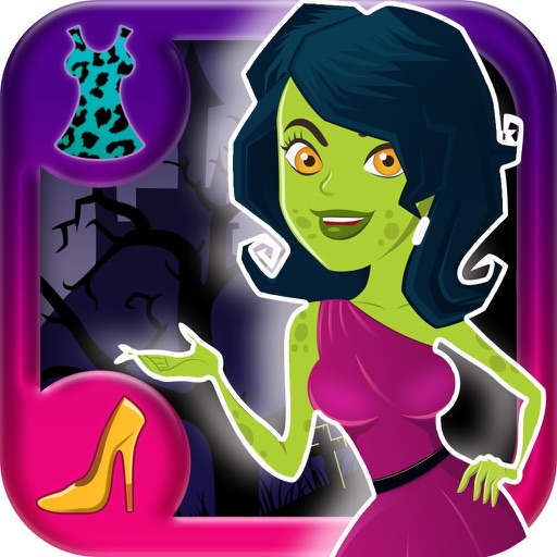 Woods Witch Dress-Up Salon - Monster Fashion Dressing Make-Over (Free Maker Game for Girls) Icon