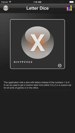 Letter Dice iPhone image 2