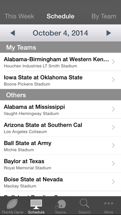 RostaMan College Football