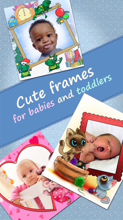 MamaCam - the cutest camera frames for your baby photos!